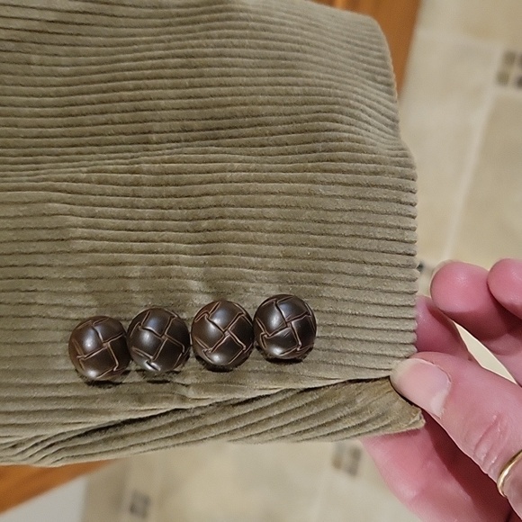 Mens Norman Wells corduroy sport coat, size 42 Regular - Picture 5 of 6